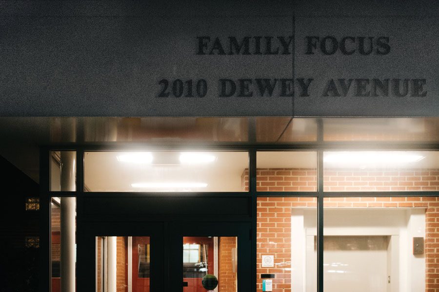 Family+Focus%2C+2010+Dewey+Ave.+Evanston+residents+are+attempting+to+raise+money+to+buy+the+building.+