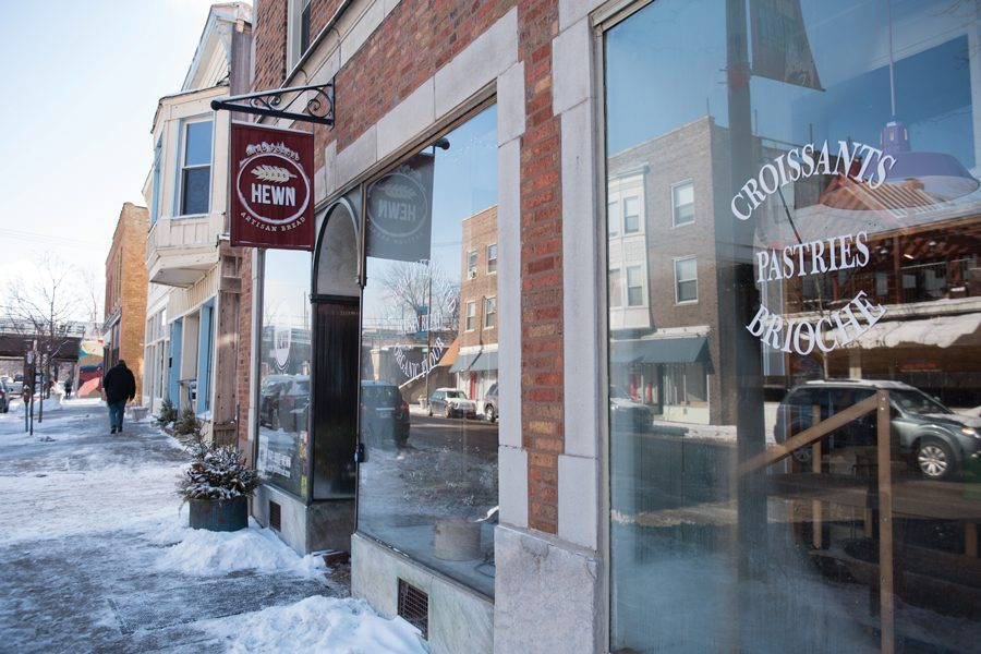 Hewn Bakery, 810 Dempster Street. The Evanston bakery was recently featured on the Illinois tourism YouTube channel. 