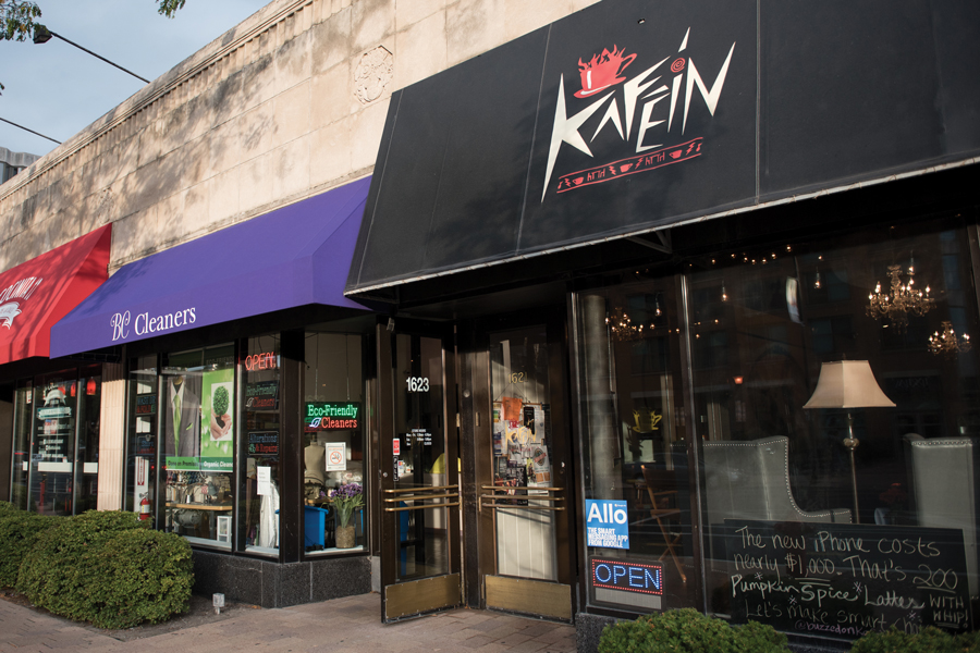 Kafein%2C+1621+Chicago+Ave.+Every+Monday+night%2C+Kafein+holds+an+open+mic+night+with+acts+ranging+from+music+to+stand-up+comedy.+