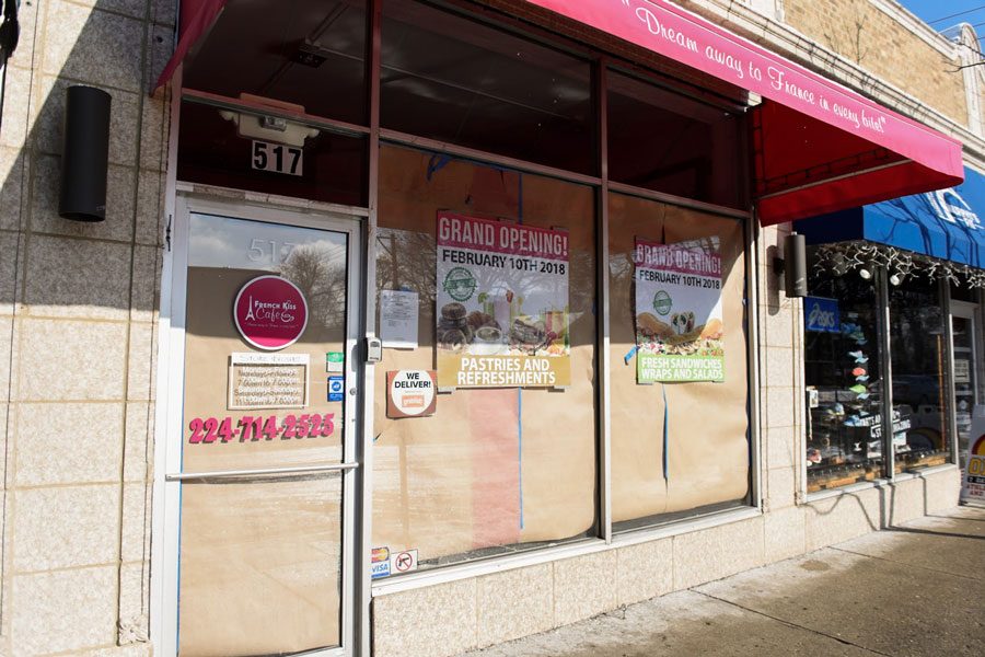 French Kiss Cafe, 517 Dempster St. The new cafe is slated to open on Saturday.