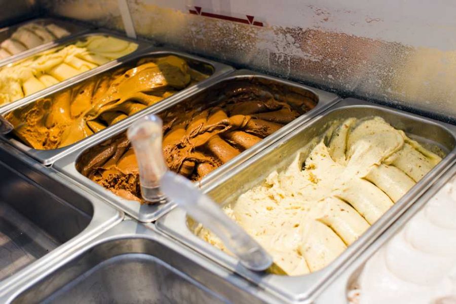 FRÍO Gelato serves a range of flavors made from scratch in Evanston. The shop saw an increase in business this winter after moving from 517 Dempster St. to 1301 Chicago Ave. 