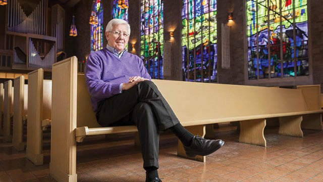 University Chaplain Timothy Stevens. After 32 years in the role, Stevens will retire in June.
