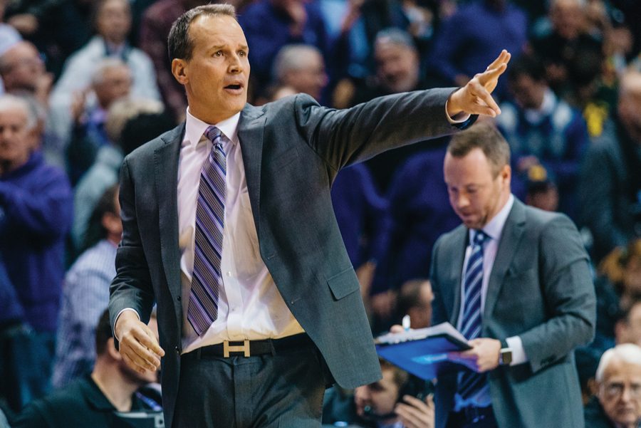 Chris Collins calls a play. The coach sat down with The Daily on Wednesday to give a number of offseason updates.