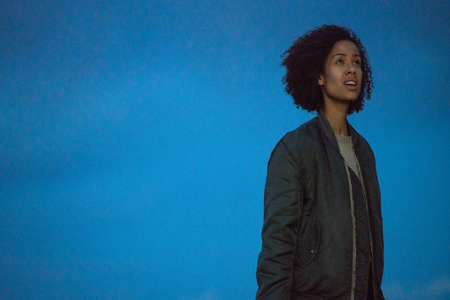 Gugu Mbatha-Raw in “Fast Color,” co-written by Northwestern alum Jordan Horowitz and his wife, Julia Hart. The film will make its Chicago debut this Friday at the Chicago Critics Film Festival.
