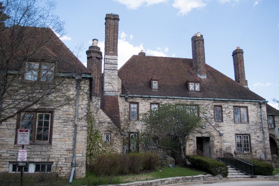 Harley Clarke mansion, 2603 Sheridan Rd. Members of the Evanston Lighthouse Dunes group announced Monday that they had secured funds to deconstruct the mansion and restore the parkland. 