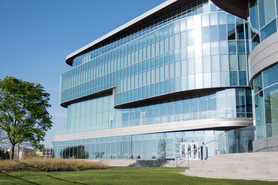 The Kellogg School of Management, 2211 Campus Dr., home of Northwestern’s economics department. Economics could be recognized as a STEM major as soon as Friday, International Office director Ravi Shankar said.