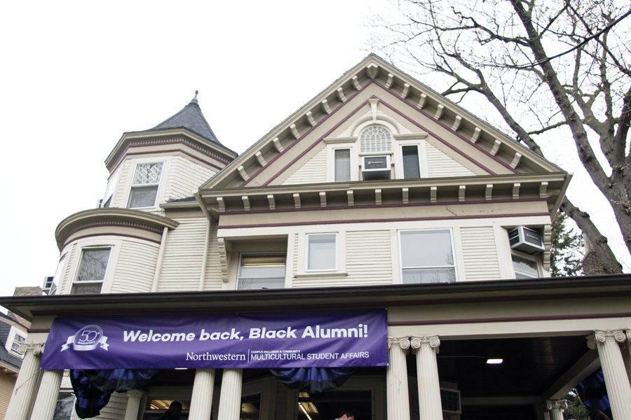 A sign above the Multicultural Center. Alumni and administrators discussed the Bursar’s Office Takeover and black student experience at NU during a Thursday panel.
