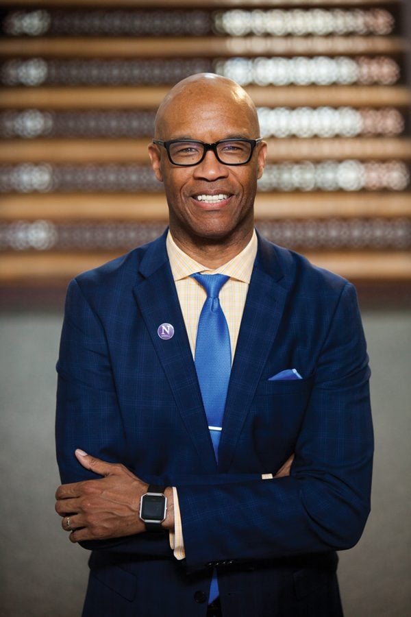 Charles Whitaker. The Medill Prof. was named interim dean of Medill on Wednesday.