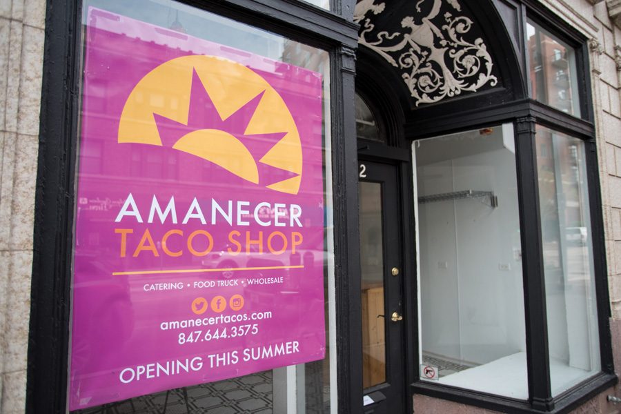 Amanecer Breakfast Tacos. Co-founder Ana Vela said she is excited about providing Northwestern students with a healthy and unique breakfast option.
