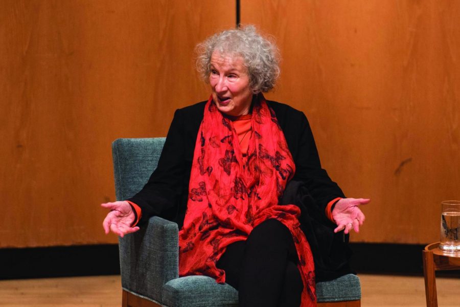 “Handmaid’s Tale” author Margaret Atwood speaks at Northwestern