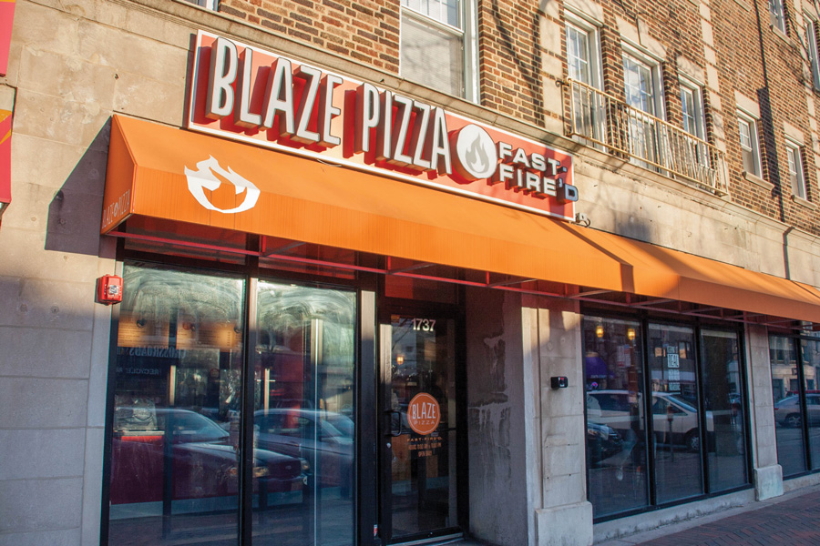 Blaze+Pizza+in+Evanston%2C+1737+Sherman+Ave.+Student+organizations+often+partner+with+local+restaurants+for+profit-sharing+fundraisers.