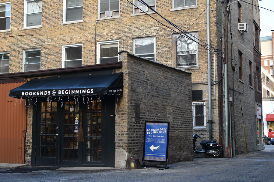 Bookends+%26+Beginnings%2C+1712+Sherman+Ave.+The+bookstore%E2%80%99s+owner%2C+Nina+Barrett%2C+said+rising+rent+prices+in+Evanston+are+intimidating+to+local+retail+businesses.