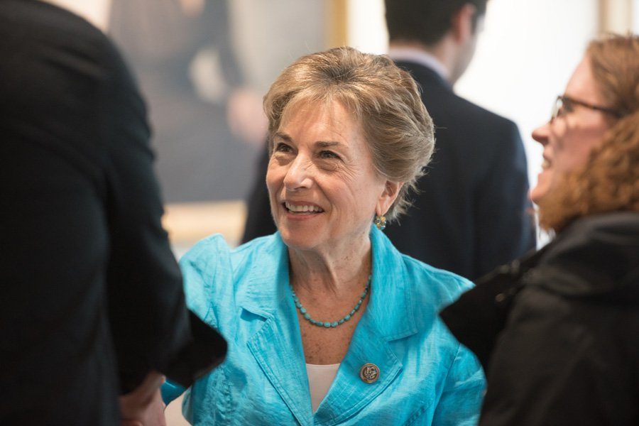 U.S. Rep. Jan Schakowsky (D-Ill.) at an event in May 2017. Schakowsky was selected to chair the Committee on Energy and Commerce Subcommittee on Consumer Protection and Commerce.