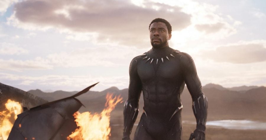 Chadwick Boseman stars as T’Challa in Ryan Coogler’s superhero masterpiece, “Black Panther.”