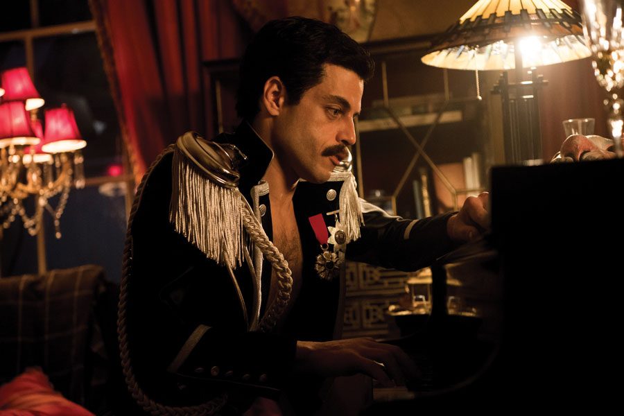 Rami Malek stars as Freddie Mercury in “Bohemian Rhapsody,” which chronicles Queen’s first 15 years in the rock scene.
