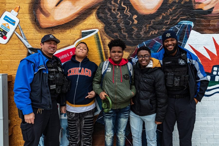 Evanston Organizes: Officer and Gentlemen Academy rallies community around youth