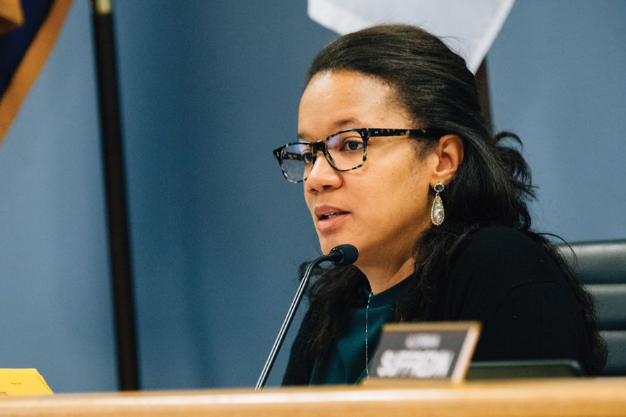Ald. Robin Rue Simmons (5th). Simmons said that she hopes organizations that support the new Robert Crown center will help raise more money so the city doesn’t have to take on any more of the center’s financial burden.
