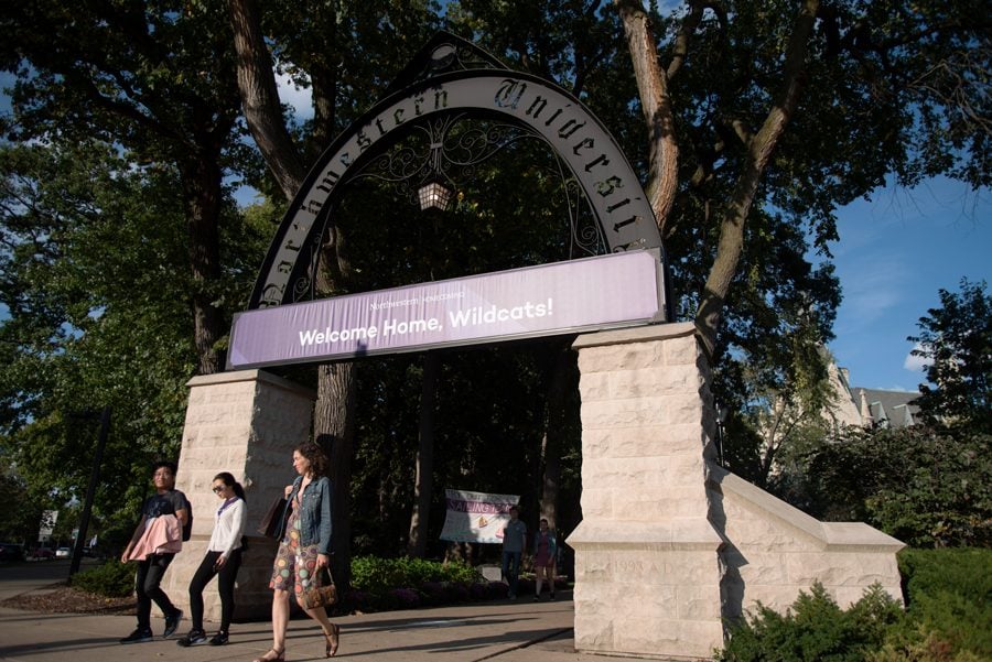 The Arch, one of Northwestern’s most recognizable symbols. Provost Jonathan Holloway said the school will have to confront demographic changes in the decade to come.