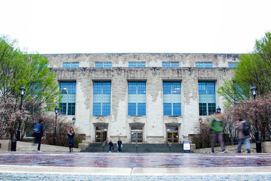 The Technological Institute, where many McCormick classes are taught. 