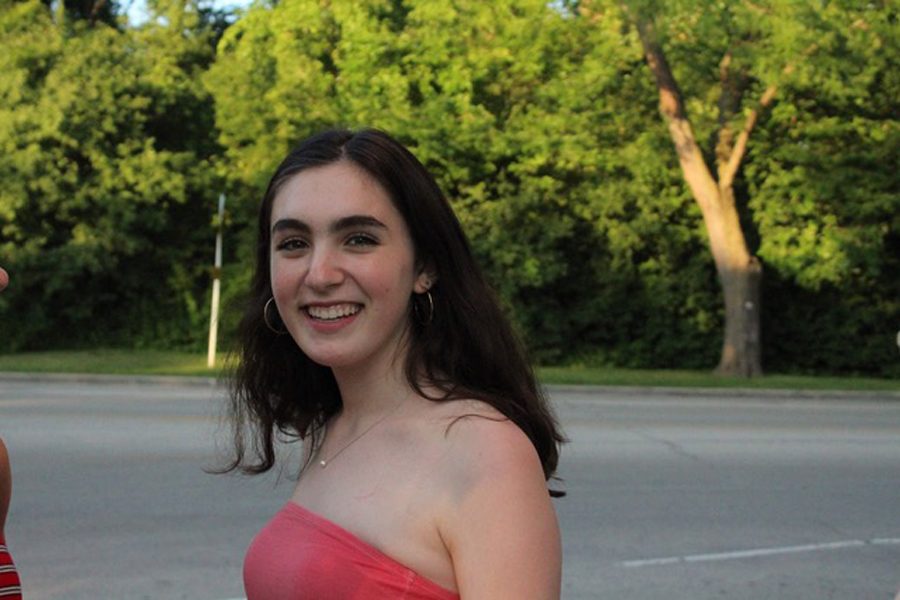 Brynn Aaronson. The ETHS student recently launched a fundraising platform for organizations that promote education for girls in underserved countries. 