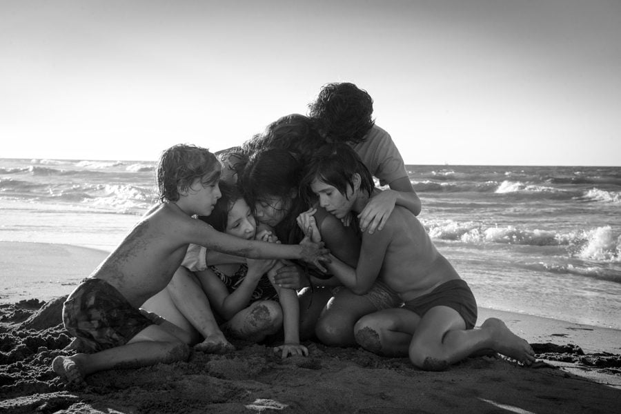 A still from Roma. Gabriela Rodriguez, a producer of the Oscar Best Picture-nominated film, will speak on campus on Friday.