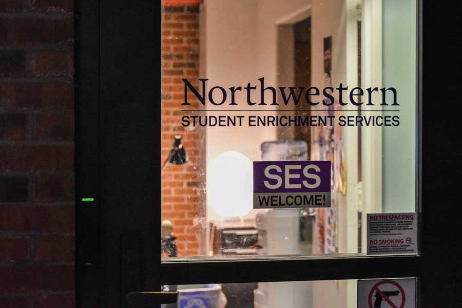 The entrance to the Student Enrichment Services office, located in Foster-Walker Complex. SES serves as a resource for first-generation, low-income and undocumented students.