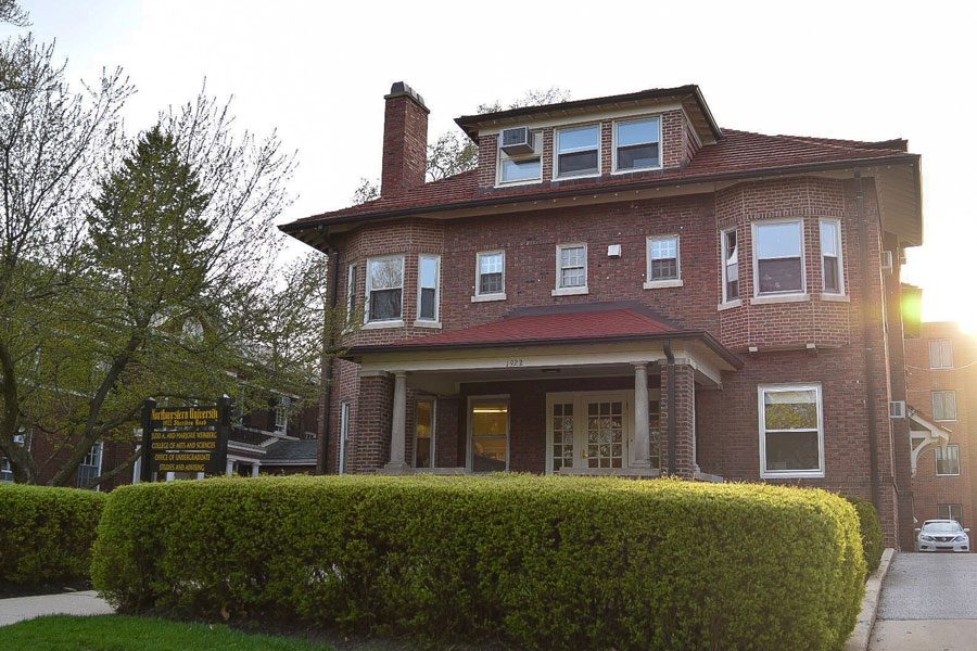 The Weinberg College of Arts and Sciences Office of Undergraduate Studies and Advising at 1922 Sheridan Rd.  