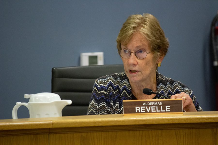 Ald.+Eleanor+Revelle+at+Monday%E2%80%99s+Rules+Committee+meeting.+Revelle+emphasized+making+sure+residents+have+enough+time+to+discuss+matters+important+to+them.