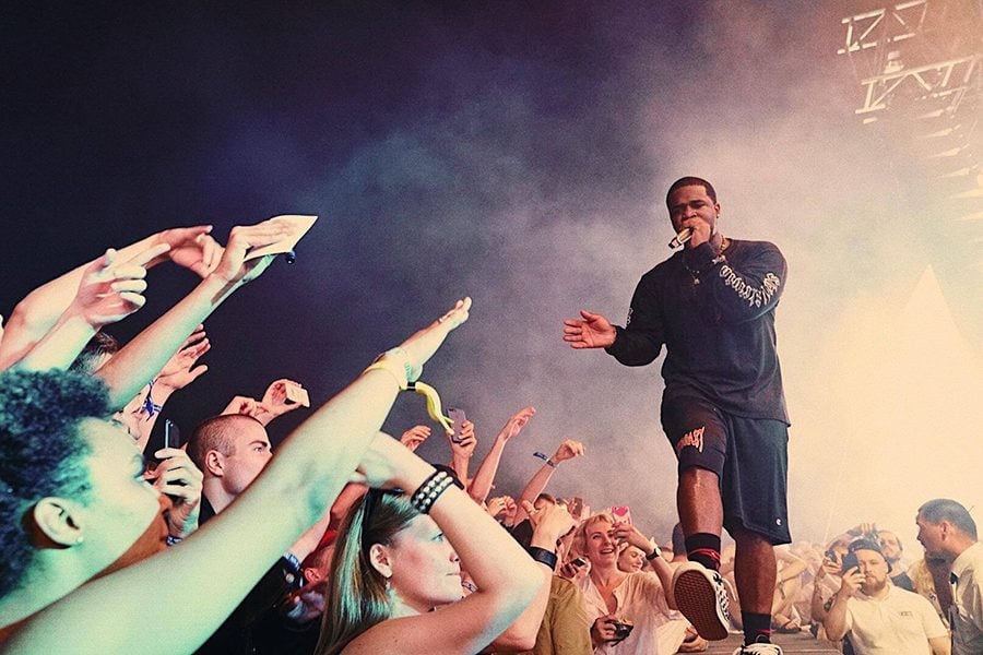 A$AP Ferg performs onstage. The rapper will headline Dillo Day 2019.