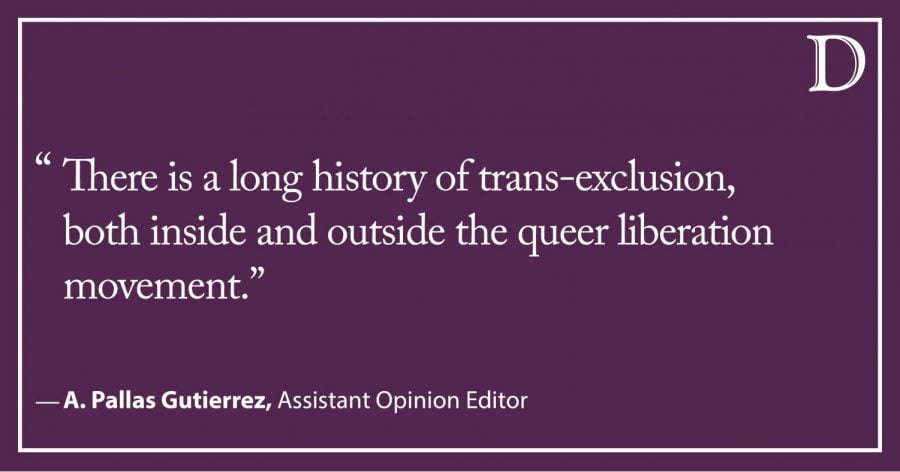 50 Years of Queer Anger: Trans-inclusive rhetoric