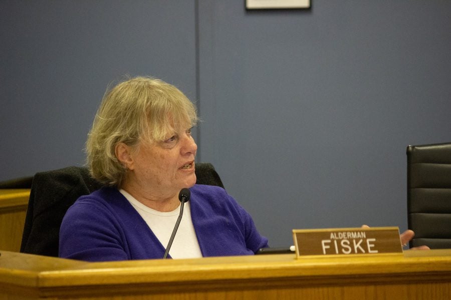 The city council heard comments regarding a DHSEM van at the Custer Fair and discussed the library parking lot property.