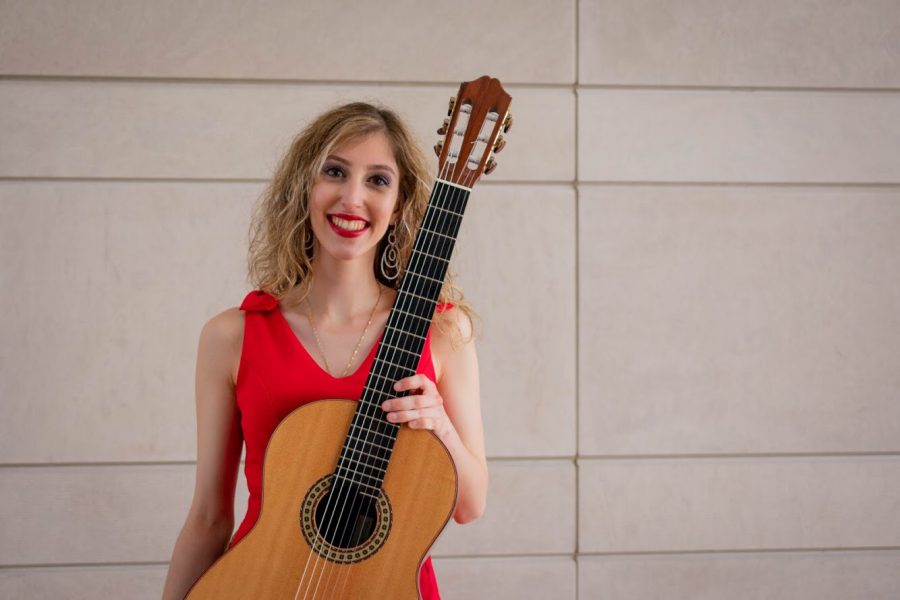 Marisa Sardo. The Bienen Senior will perform classical guitar in Salzburg and Amsterdam this July. 