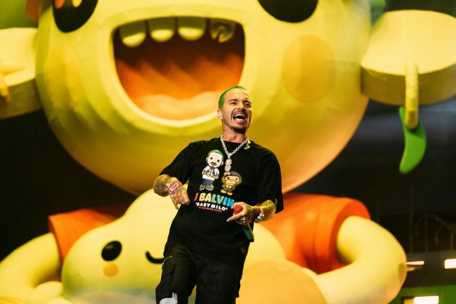 J Balvin made history as Lollapalooza’s first Latinx headliner, and his energetic, flamboyant set did not disappoint.