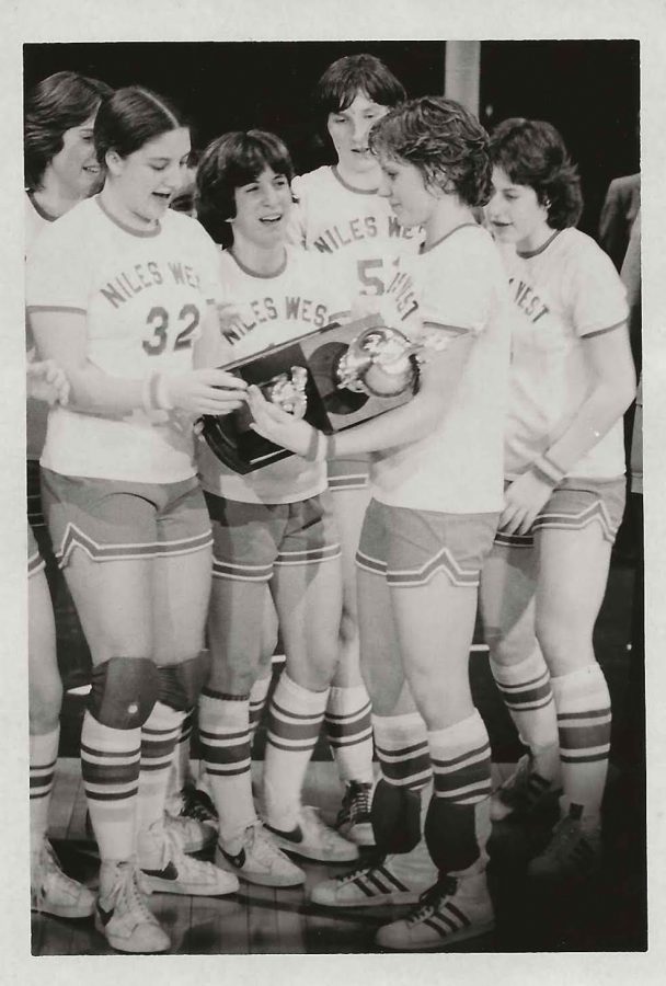 The Illinois state champion 1979 Niles West women’s basketball team.