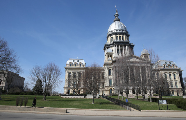 The Illinois State Capitol on March 9, 2017, in Springfield, Illinois. With a new round of scandals, state representatives are exploring new ethics proposals. 