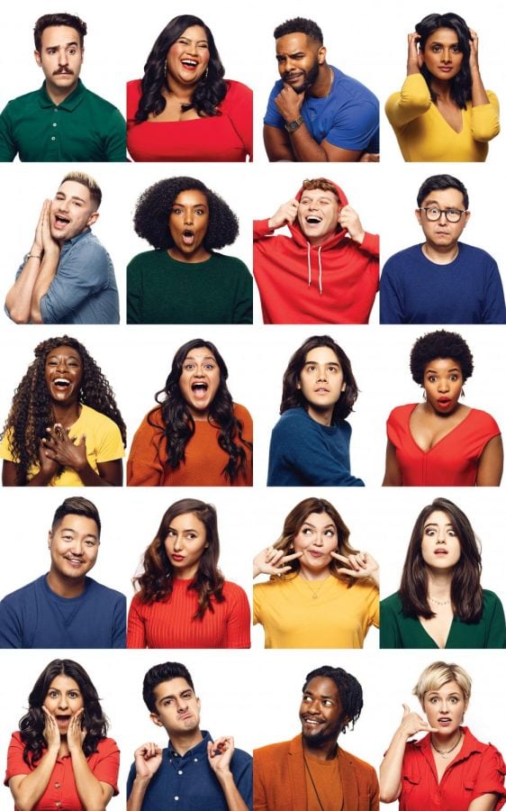 Nabeel Muscatwalla (Communication ’18) performs in CBS’ 2020 Comedy Showcase. The diverse showcase, a hybrid sketch/performance show, exclusively features comedians from underrepresented groups.