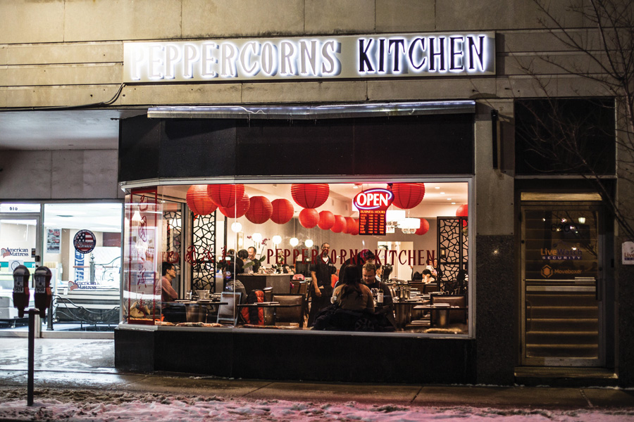 Peppercorn’s Kitchen in downtown Evanston. The restaurant will be selling traditional Chinese New Year’s specials, with a special discount for reservations of six to eight people.