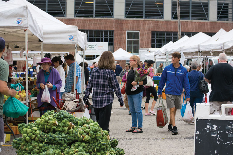 The Evanston Farmers’ Market. The Friends of Evanston Farmers Markets is a nonprofit that matches every $25 spent each week at Evanston farmers’ markets with community grants and donations.