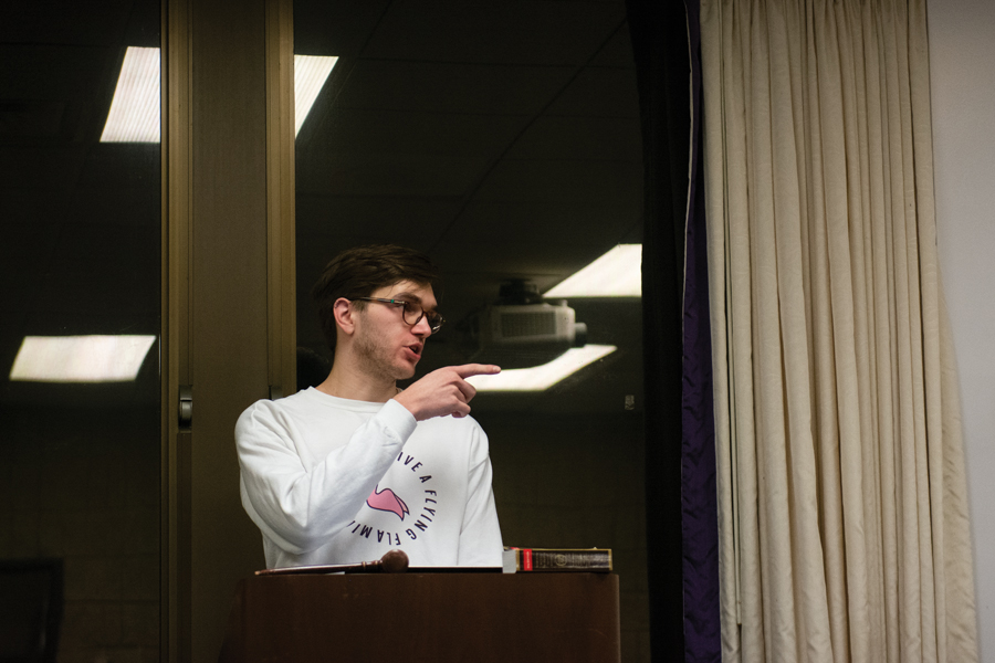 Speaker of the Associated Student Government’s Senate Matthew Wylie proposed an amendment to reduce Senate seats due to low attendance rates. At this Wednesday’s meeting, the Senate did not reach a vote on the amendment. 
