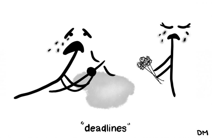 Delaneys Sunday Cartoon: Deadlines