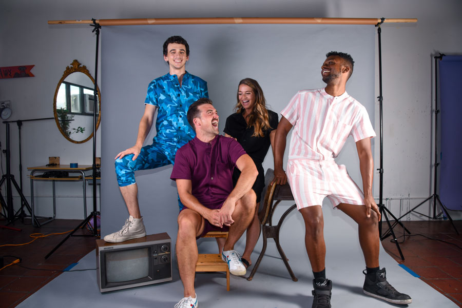 The founders of the Romphim. The group met while pursuing graduate degrees at the Kellogg School of Management.