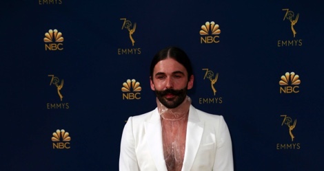 Jonathan Van Ness at the 70th Primetime Emmy Awards at the Microsoft Theater in Los Angeles on Monday, Sept. 17, 2018. Van Ness will be speaking at a virtual Q&A on May 7 as part of A&O’s Spring Speaker Series.