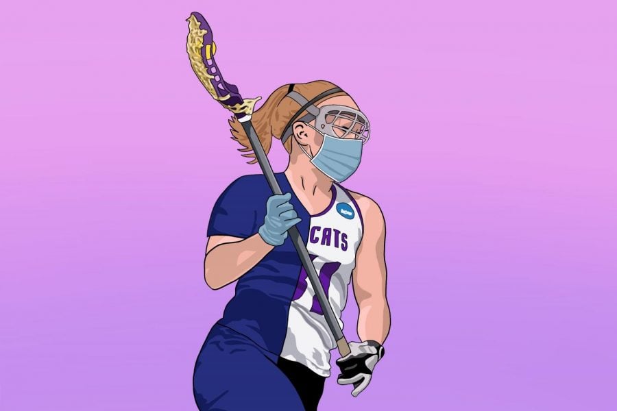 Kate Darmody Burke won a national championship for Northwestern lacrosse in 2005. She now manages an ICU on the South Side of Chicago, overseeing a team of nurses and working with COVID-19 patients.