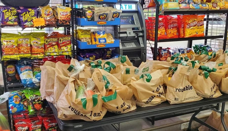 C&W Market and Ice Cream Parlour delivers groceries to senior citizens in Evanston. It also supplies families in need within Evanston/Skokie School District 65.