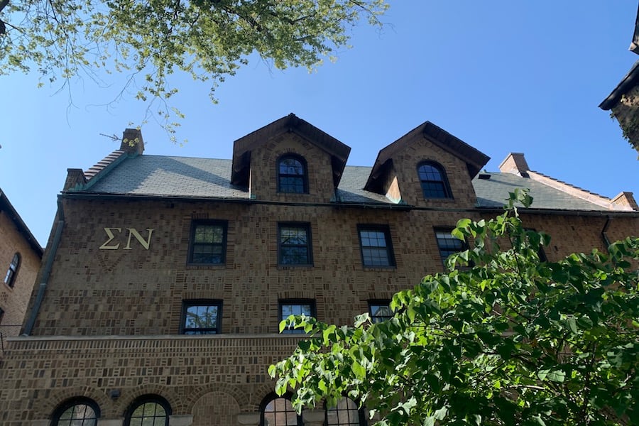 Sigma Nu house, 2335 Sheridan Rd. 75 percent of the chapter’s members have disaffiliated following calls on Northwestern’s campus to abolish Greek life.