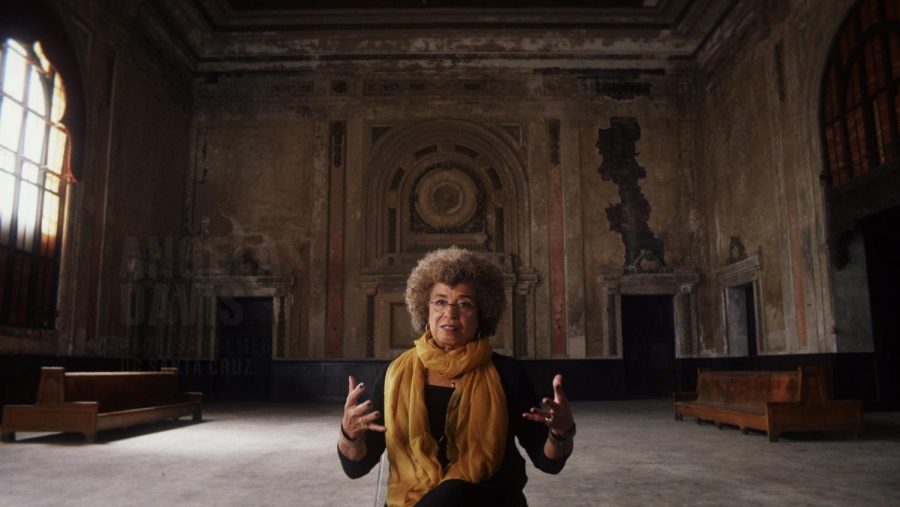 Angela Davis in the Netflix documentary “13th.” Davis will be speaking at For Members Only’s State of the Black Union on Nov. 12. 
