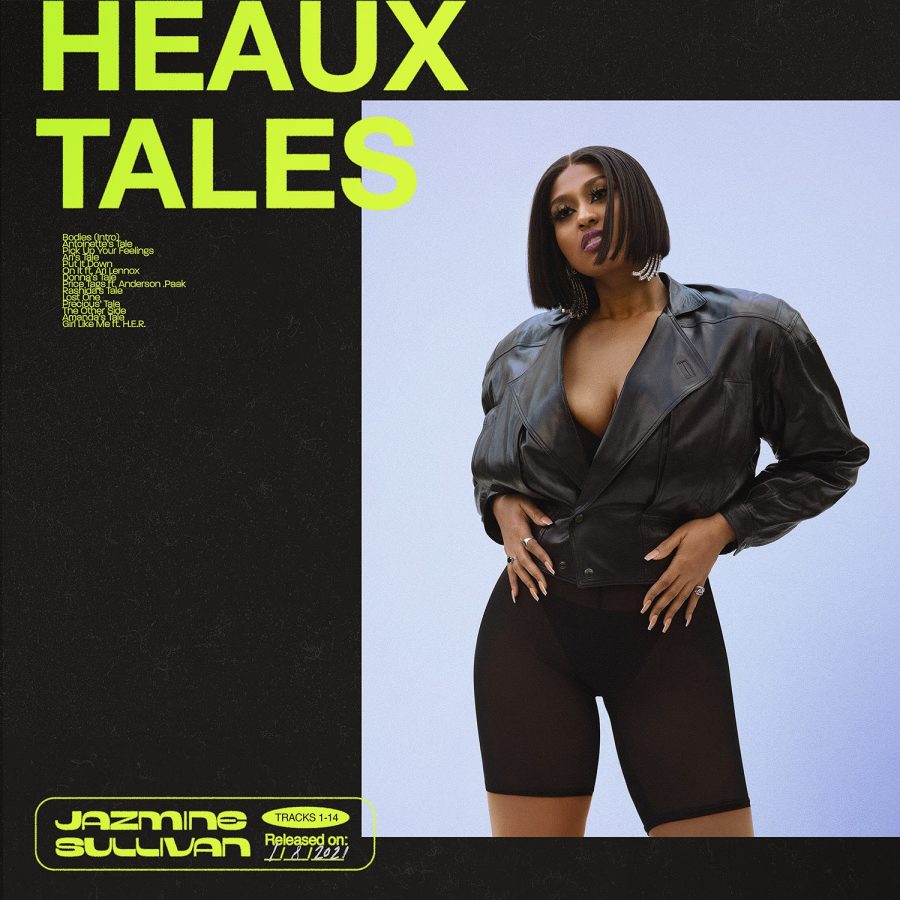 The cover art for Jazmine Sullivan’s latest project, “Heaux Tales.”