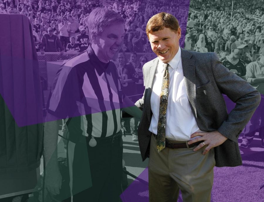 Mark Murphy. Before becoming President and CEO of the Green Bay Packers, Murphy was the athletic director at Northwestern. 