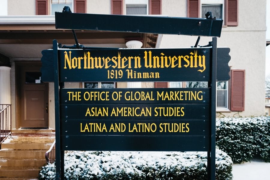 Offices+of+Asian+American+Studies+and+Latina+and+Latino+Studies+Programs+at+1819+Hinman+Ave.+Professors+in+the+Council+for+Race+and+Ethnic+Studies%2C+a+unit+that+includes+AASP+and+LLSP%2C+currently+lack+representation+in+the+Faculty+Senate.