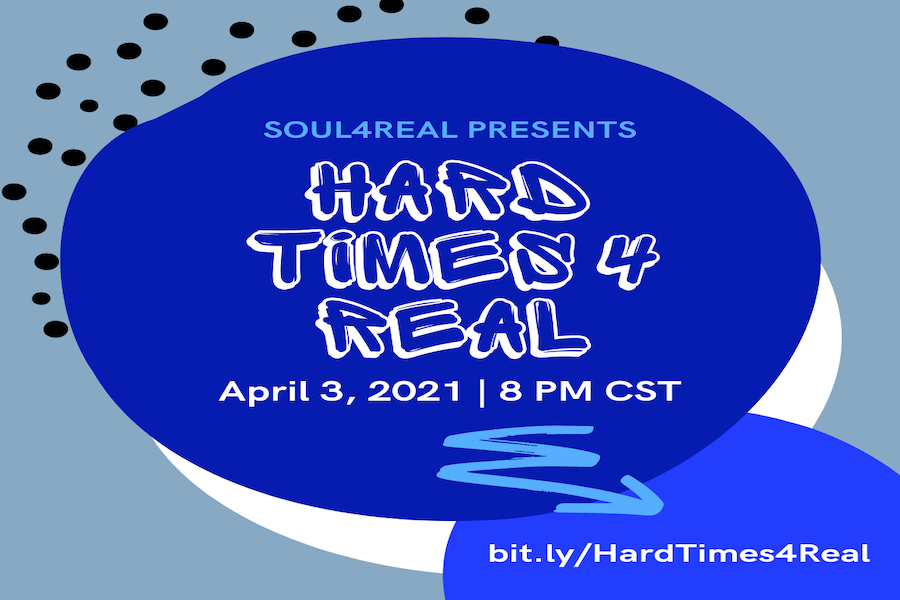 Soul4Real a cappella group’s upcoming virtual concert, Hard Times 4 Real. The group is performing for the first time since the pandemic’s onset.